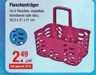 V Markt Flaschenträger Angebot