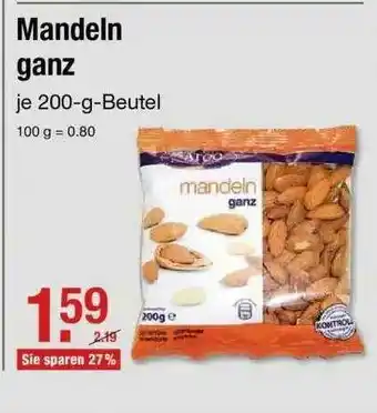 V Markt Mandeln Ganz Angebot