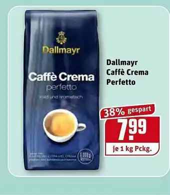 REWE Dallmayr Caffe Crema Perfetto Angebot