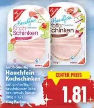 Edeka Hauchfein Kochschinken Angebot