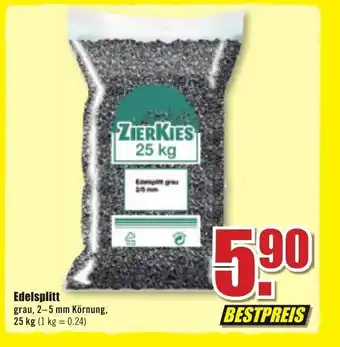 B1 Discount Baumarkt Edelsplitt Angebot