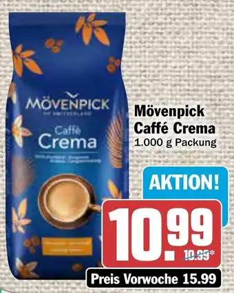 AEZ Mövenpick Caffé Crema 1000 g Packung Angebot