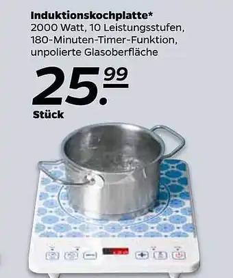 NETTO Induktionskochplatte Angebot