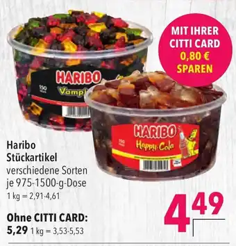 CITTI Markt Haribo Fruchtgummi 975-1500g Angebot