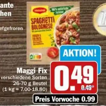 Hit Maggi Fix 26-70g Angebot