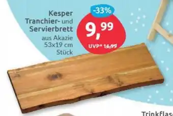 Budni Kesper Tranchier und Servierbrett Angebot