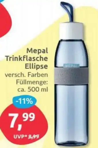 Budni Mepal Trinkflasche Ellipse 500ml Angebot