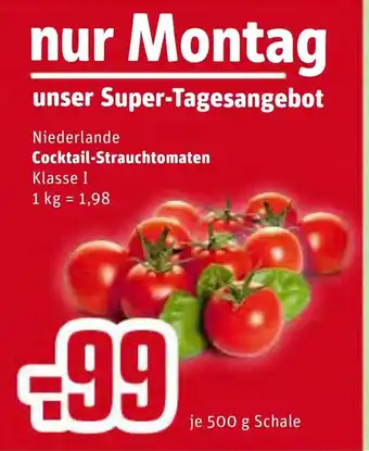 REWE Cocktail Strauchtomaten 500g Angebot