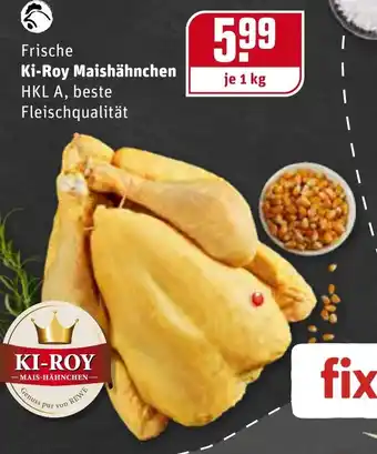 REWE Frische Ki Roy Maishähnchen 1 kg Angebot