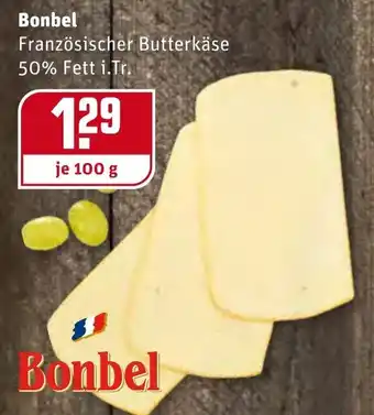 REWE Bonbel Franz Butterkäse 100 g Angebot