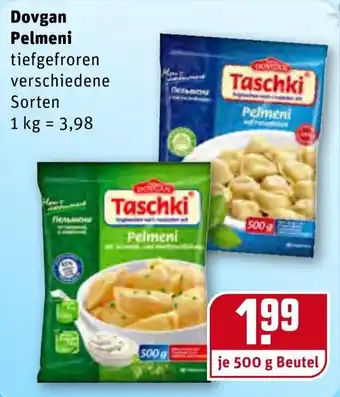 REWE Dovgan Pelmeni 500g Beutel Angebot