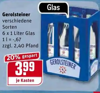 REWE Gerolsteiner 6x1L Angebot