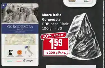 REWE Marca Italia Gorgonzola 200g Angebot