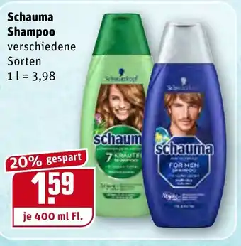 REWE Schauma Shampoo 400 ml Angebot