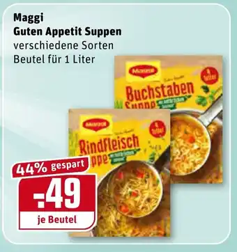 REWE Maggi Guten Appetit Suppen Angebot