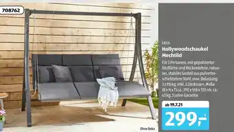 Aldi Süd Leco Hollywoodschaukel Mechtild Angebot