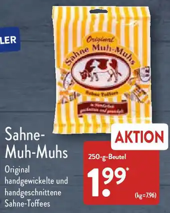 Aldi Nord Sahne Muh Muhs 250 g Beutel Angebot