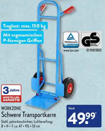 Aldi Nord Workzone Schwere Transportkarre Angebot