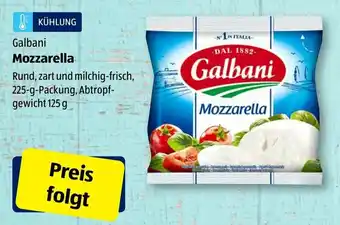 Aldi Süd Galbani Mozzarella 225g Angebot