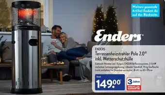 Aldi Nord Enders Terrassenheizer Polo 2.0 inkl. Wetterschutzhülle Angebot