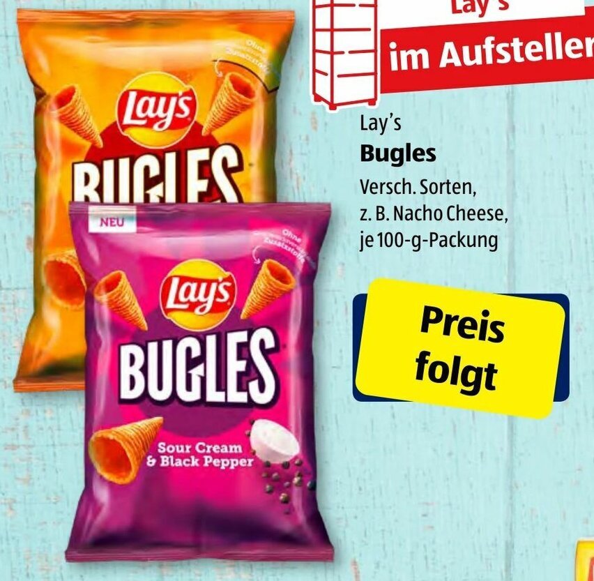 Lay's Bugles 100g Angebot bei Aldi Süd