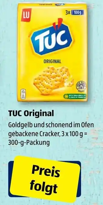 Aldi Süd TUC Original 300g Angebot