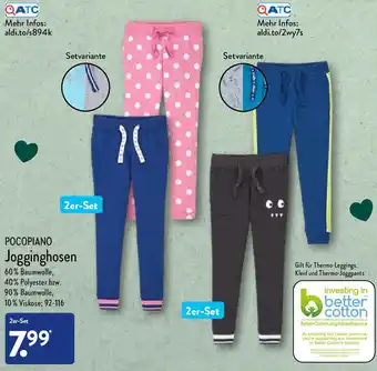 Aldi Nord Pocopiano Jogginghosen Angebot