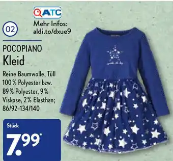 Aldi Nord Pocopiano Kleid Angebot