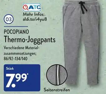 Aldi Nord Pocopiano Thermo Joggpants Angebot