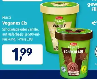 Aldi Süd Mucci Veganes Eis 500ml Angebot