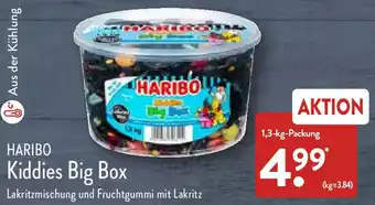 Aldi Nord Haribo Kiddies Big Box 1,3 kg Packung Angebot