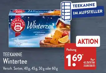 Aldi Nord Teekanne Wintertee Angebot