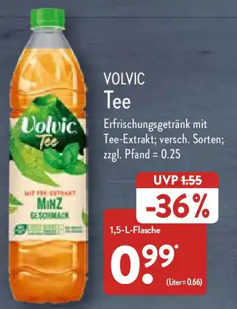 Aldi Nord Volvic Tee 1,5 L Flasche Angebot