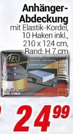 CENTERSHOP Anhänger Abdeckung Angebot