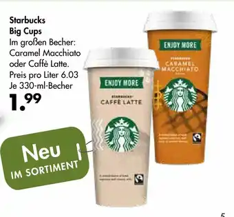 Galeria Markthalle Starbucks Big Cups 330ml Becher Angebot