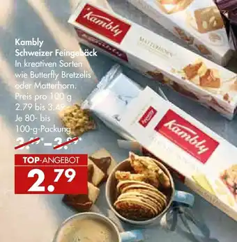 Galeria Markthalle Kambly Schweizer Feingebäck 100g Angebot