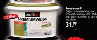 ROLLER Profitan Premiumweiß 10L Angebot