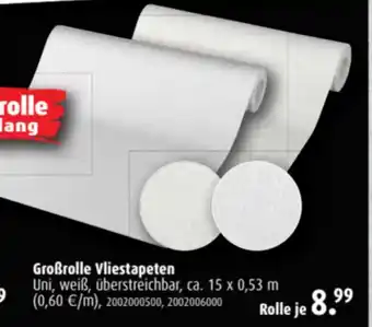 ROLLER Großrolle Vliestapeten Angebot