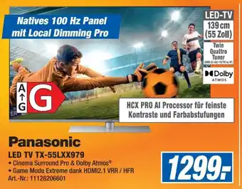 Expert Technomarkt Panasonic LED TV TX-55LXX979 Angebot