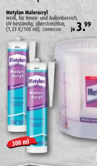 ROLLER Metylan Maleracryl 300ml Angebot