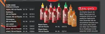 METRO Flying Goose Chillisauce Sriracha Angebot