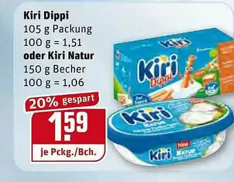 REWE Kiri Dippi Oder Kiri Natur Angebot