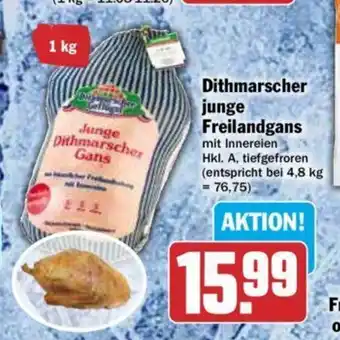 Hit Dithmarscher junge Freilandgans  1 kg Angebot