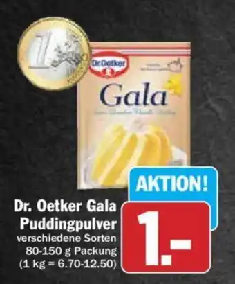 Hit Dr. Oetker Gala Puddingpulver 80/150 g Angebot