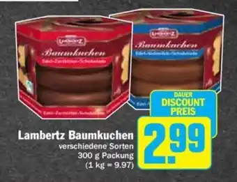 Hit Lambertz Baumkuchen 300 g Angebot