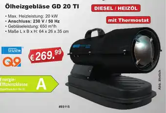 Stabilo Fachmarkt Ölheizgebläse GD 20 TI Angebot