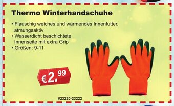 Stabilo Fachmarkt Thermo Winterhandschuhe Angebot