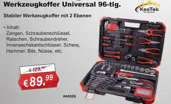 Stabilo Fachmarkt Werkzeugkoffer Universal 96-tlg. Angebot