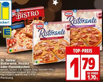 Elli Markt Dr. Oetker Ristorante, Piccola oder Flammkuchen Angebot