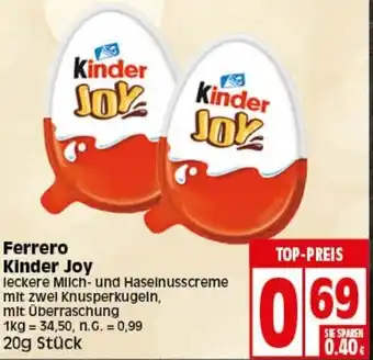 Elli Markt Ferrero Kinder Joy 20g Stück Angebot